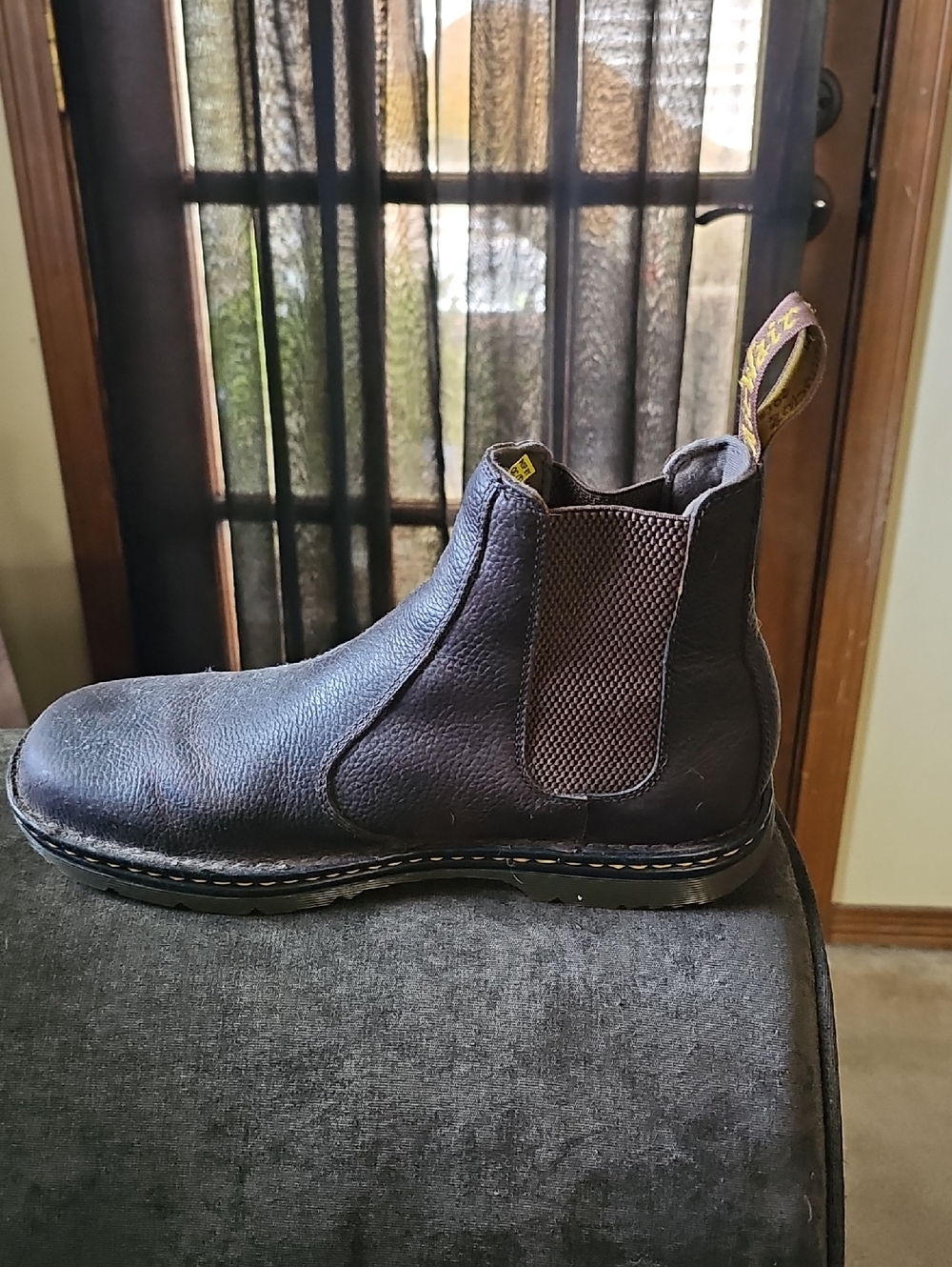 Dr. Martens Dark Brown Leather Chukka Boot
